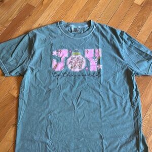 Ladies Green Joy T-Shirt